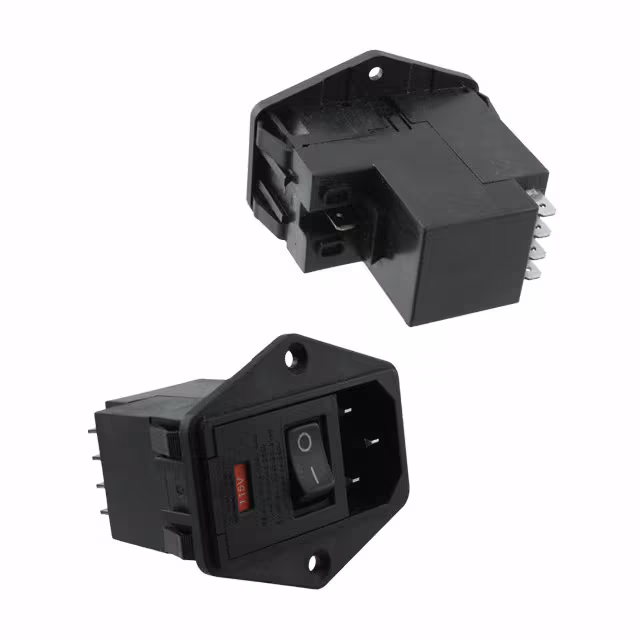 6609929-7 TE Connectivity Corcom Filters  Moduli di ingresso alimentazione (PEM)